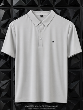 Polo Armani Malha Chinesa Luxo